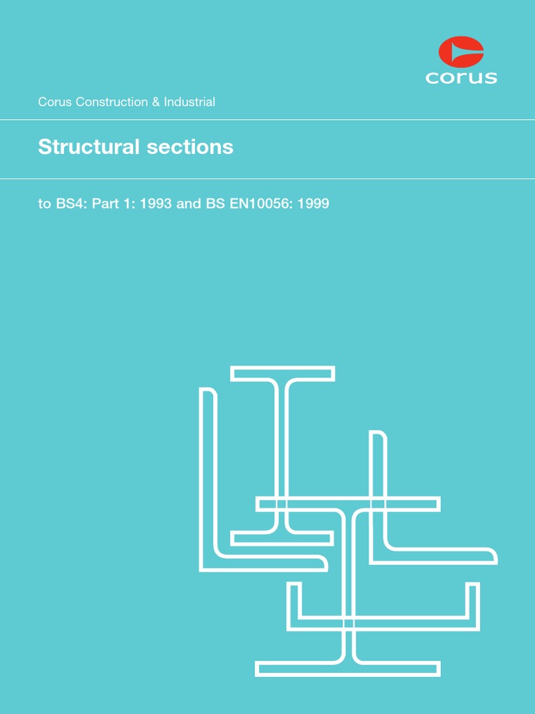 Structural Sections: To BS4: Part 1: 1993 and BS EN10056: 1999 | PDF ...