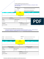 Plantilla de Documentos de La Calidad Ficha de Proceso 2