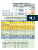 Calendarizacion y Fechas Civicas