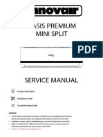 Innovair Premium Oasis Service Manual