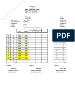 Toplis Solutions, Inc.: Daily Time Sheet Summary