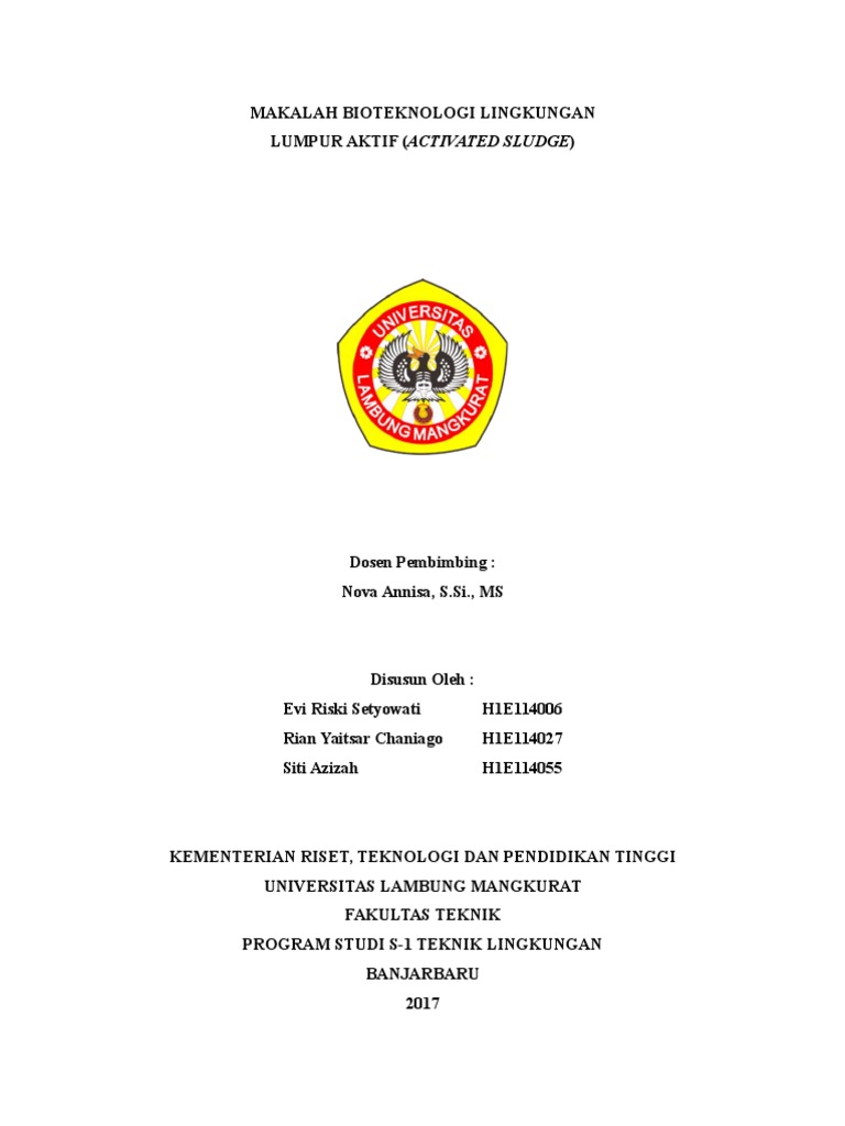 Makalah Bioteknologi Lingkungan Fix