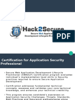 Secure Web Application Development Lifecycle Practitioner (SWADLP) Certification