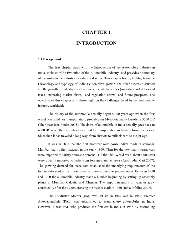 08 Chapter 1 | PDF | Supply Chain | Car