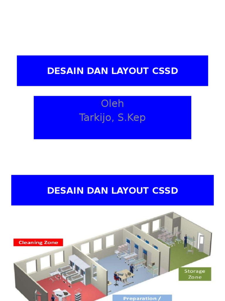 Desain dan Layout Ruang CSSD Rumah Sakit | PDF | Griya & Taman | Sains ...