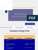 Short-Run Costs and Output Decisions