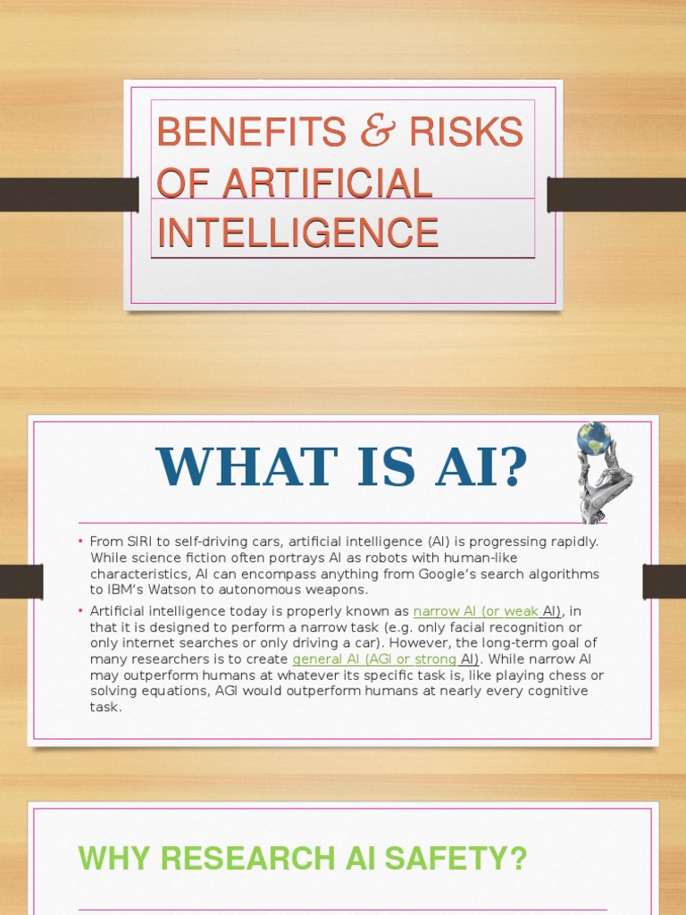 AI Benefits and Risks Explained | PDF | Computers