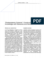 Ziman Postacademic Science PDF