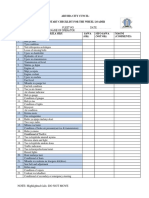 Daily Equipment Inspection PDF