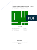 Analisis Kasus PT Freeport Indonesia Dalam Sudut Pandang Etika Bisnis