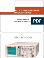 Alat Ukur Dan Penggunaanya Oscilloscope