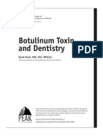 Botulinum Toxin and Dentistry