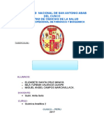 Aplicaciòn de La Quimica Analitica en Medicamentos