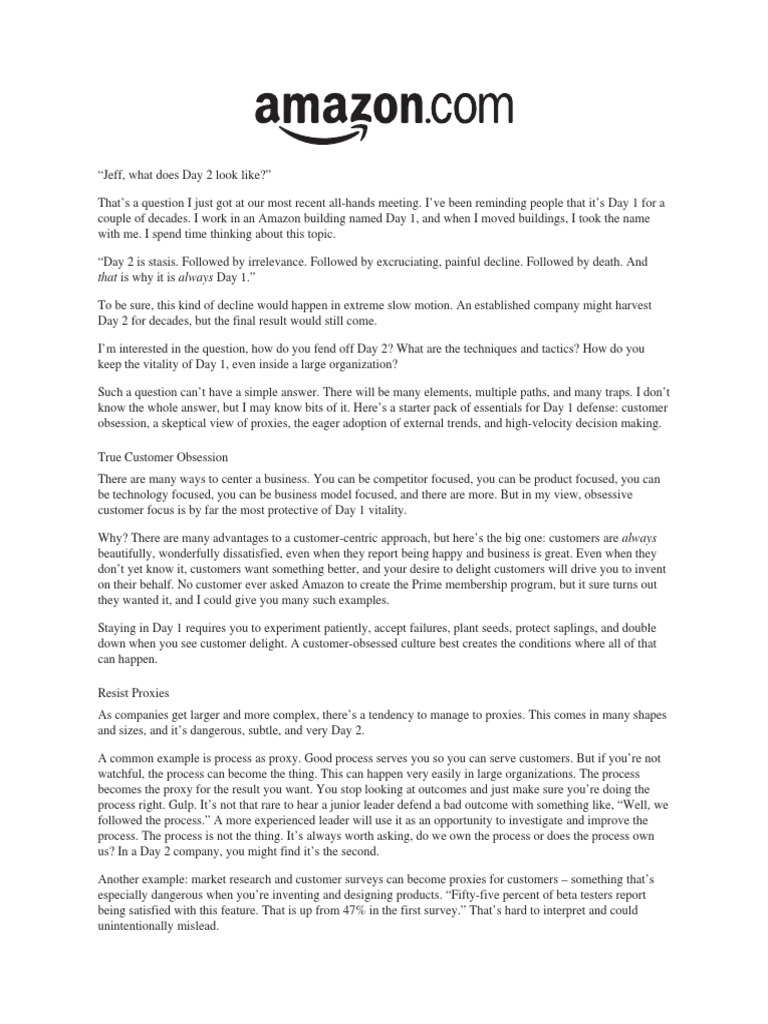 Amazon 2016 Letter to Shareholders Artificial Intelligence