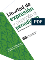 Libertad de expresión y protección AL PERIODISMO 