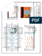 Arquitectura - Primera Planta, Cortes y Elevacion