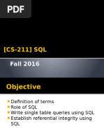 SQL Lecture