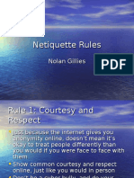 netiquette rules