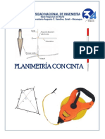 Planimetría Cinta