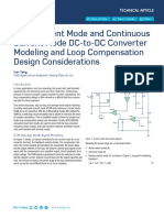 Peak Current Mode and Continuous Current Mode DC To DC Converter Modeling2