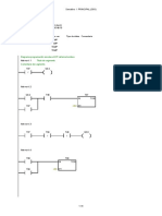 Diagrama Programación Escalera KOP Sistema Bombeo Título de Segmento Comentario de Segmento