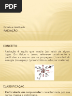 Classificação Das Radiações