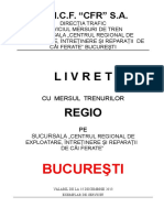 LIVRET REGIO Bucuresti Cu Anexa Inclusa