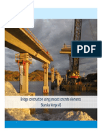 12 - Erland Norviken Bridge Construction With Precast Concrete Elements