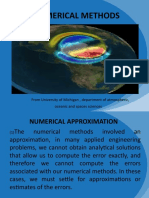 Numerical Methods: From University of Michigan, Department of Atmospheric, Oceanic and Spaces Sciences