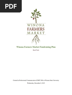 final winona farmers market fundraising plan