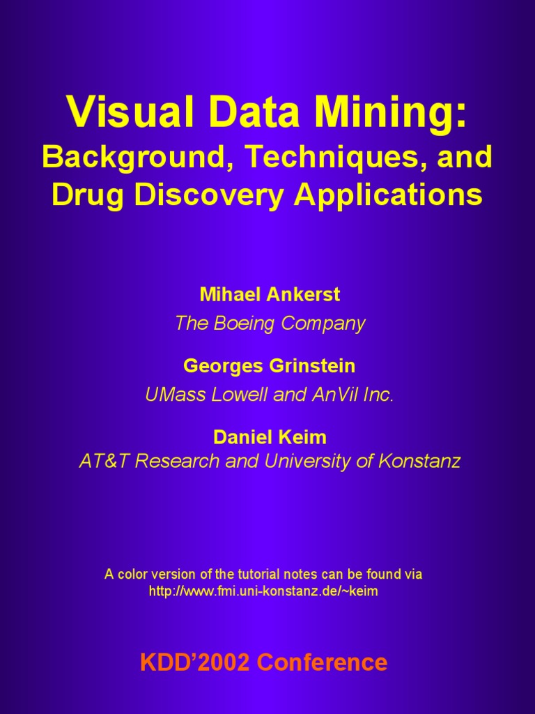 Visual Data Mining Complete Guide | Data Mining | Visualization (Graphics)