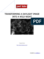 Transforming A Daylight Image Into A Wild Night