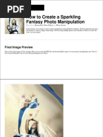 How To Create A Sparkling Fantasy Photo Manipulation - PDF