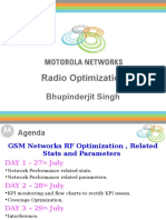 Radio Optimisation