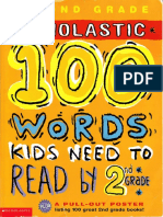 100 Words Kids Need To Read by 2 Grade 2003 PDF