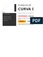 Planilha de Curva de Valor