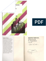 CATARUZZA, Alejandro (2009) Historia de La Argentina 1916-1955. Ed Siglo XXI