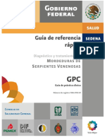 Mordeduras - Serpientes - Guia Mexicana PDF