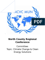 North County Regional Conference: Committee: Topic: Climate Change & Clean Energy Solutions