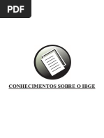 4 - Conhecimentos Sobre o IBGE