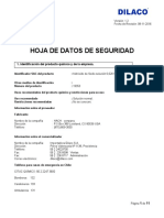 Hoja de Datos de Seguridad: 1. Identificación Del Producto Químico y de La Empresa