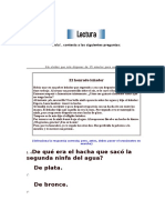 El honrado leñador y la ninfa del río