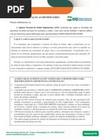 Declaração de Saúde Novo Modelo