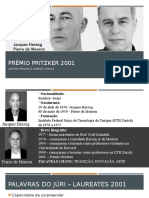 2001- Jacques Herzog e Pierre de Meuron