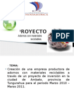 proyectoadornosconmaterialesreciclables-110204153033-phpapp01