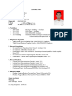 Curriculum Vitae Ilham Radiktya