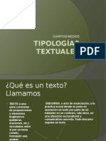 Tipologías Textuales