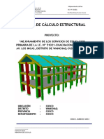 Memoria Estructural Ie N 51021 Chachacomayoc Ok!