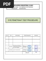 BIX Dye Penetrant Procedure