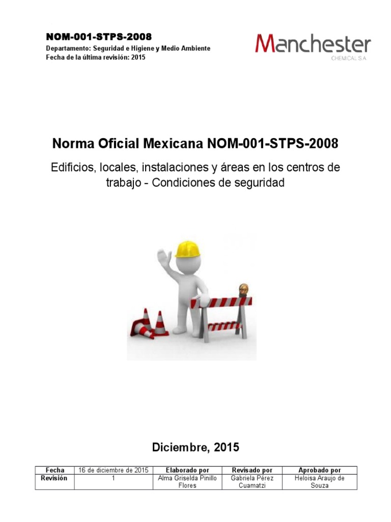Nom 001 | PDF | La seguridad | México